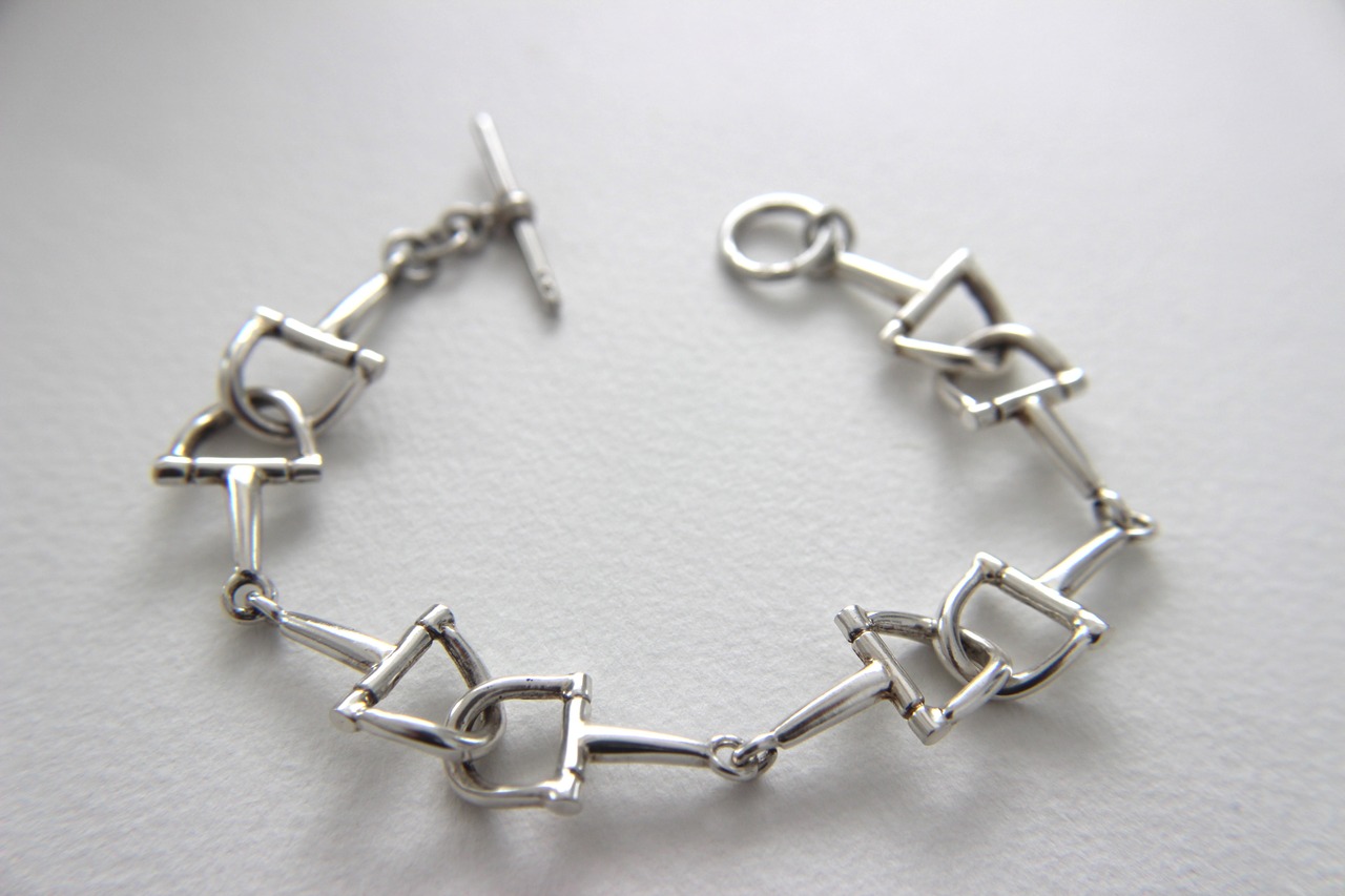 Stirrup Link Chain & T-bar Bracelet