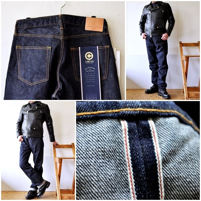 【JAPAN BLUE JEANS】J401 / CIRCLE クラシックストレート / 14.8oz アメリカ綿セルヴィッチ |  bluelineshop powered by BASE