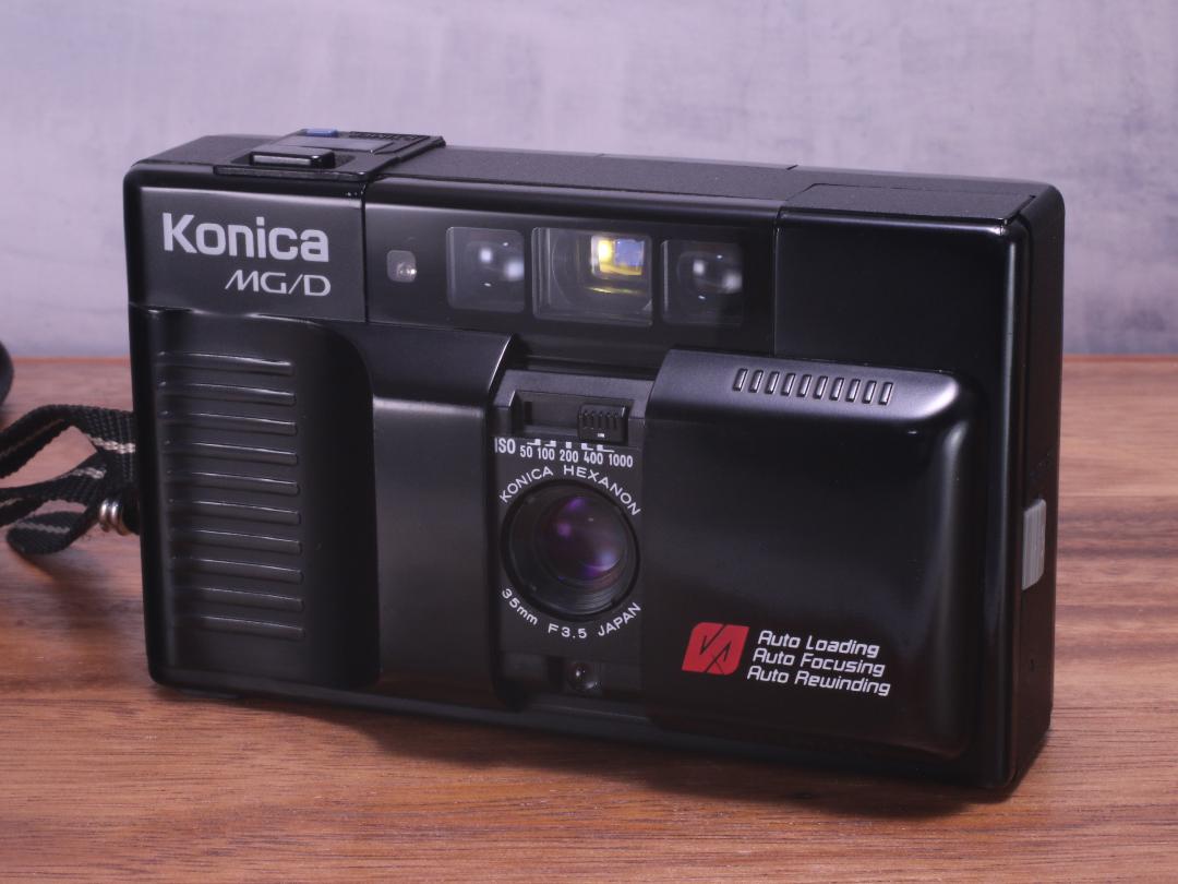 【完動品❁美品】Konica MG/D ストラップ付き