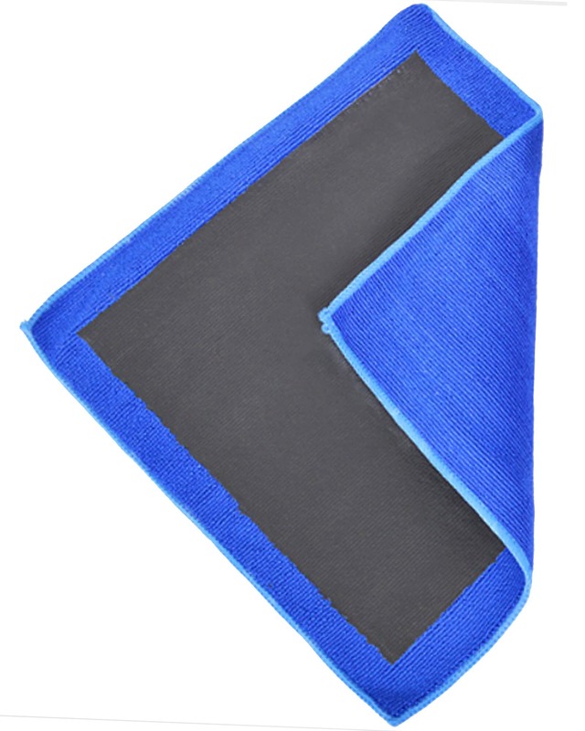 【SPASHAN】マイクロベロア(青) 40×40cm 3枚入り◆洗車後の拭き上げに！ベロア素材で超吸収性 スパシャンコーティング …