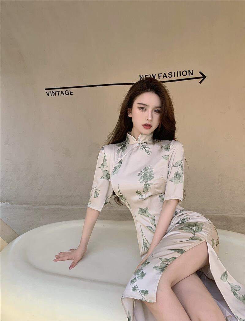 スタンダードフローラルドレス サマースカート レトロ エレガント 夏物 花柄 ブラックストロベリース18016320565