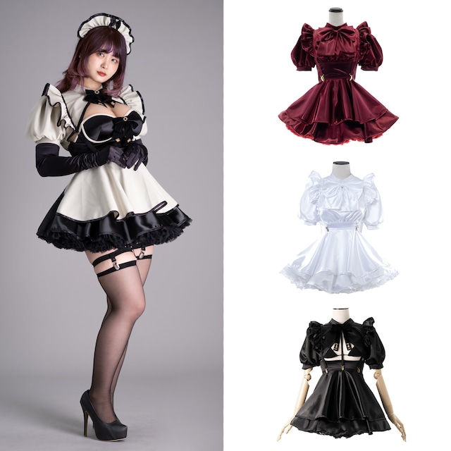 【受注】フェティッシュメイド　カフェ５点SET