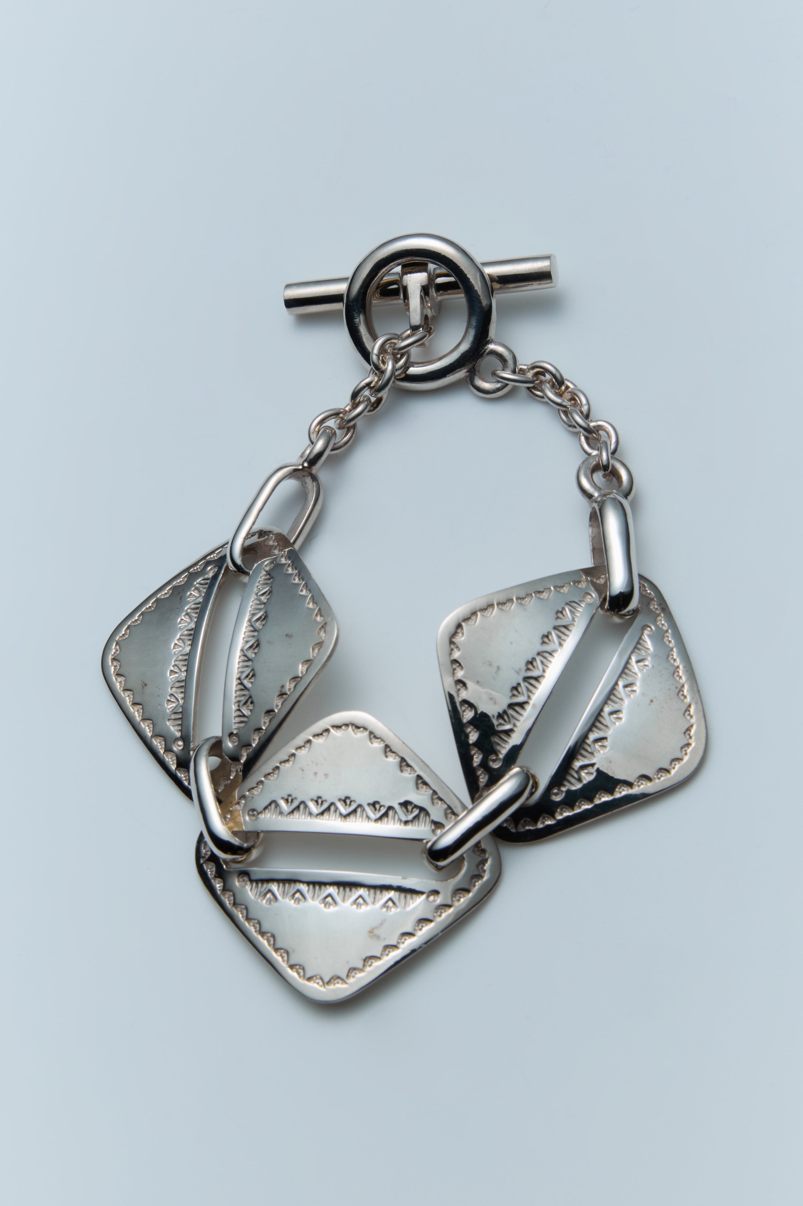 NOAARK / Tlal Diamonds Medium Stamp Bracelet (B98)