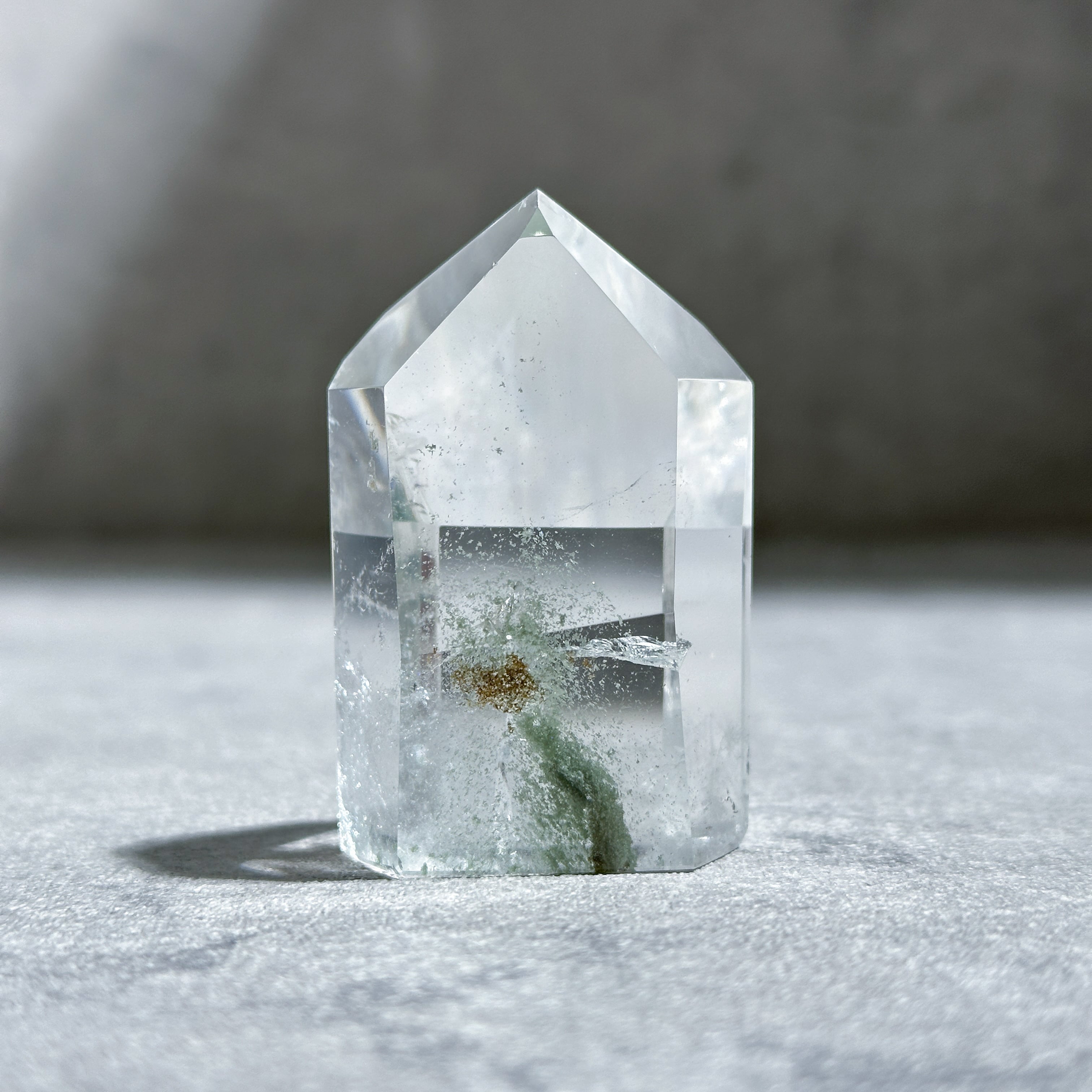 グリーンファントムガーデンクォーツ タワー01◇ Garden quartz ◇天然石・鉱物・パワーストーン