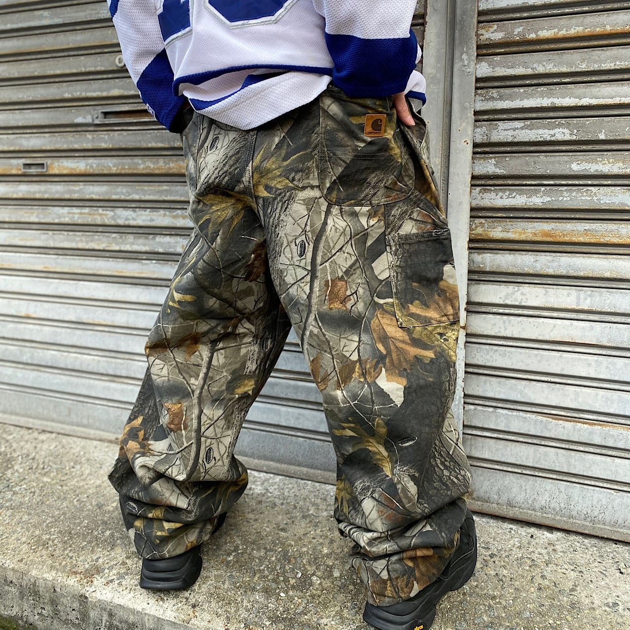 ビッグサイズ Carhartt カーハート リアルツリーカモ ダック地ワーク  