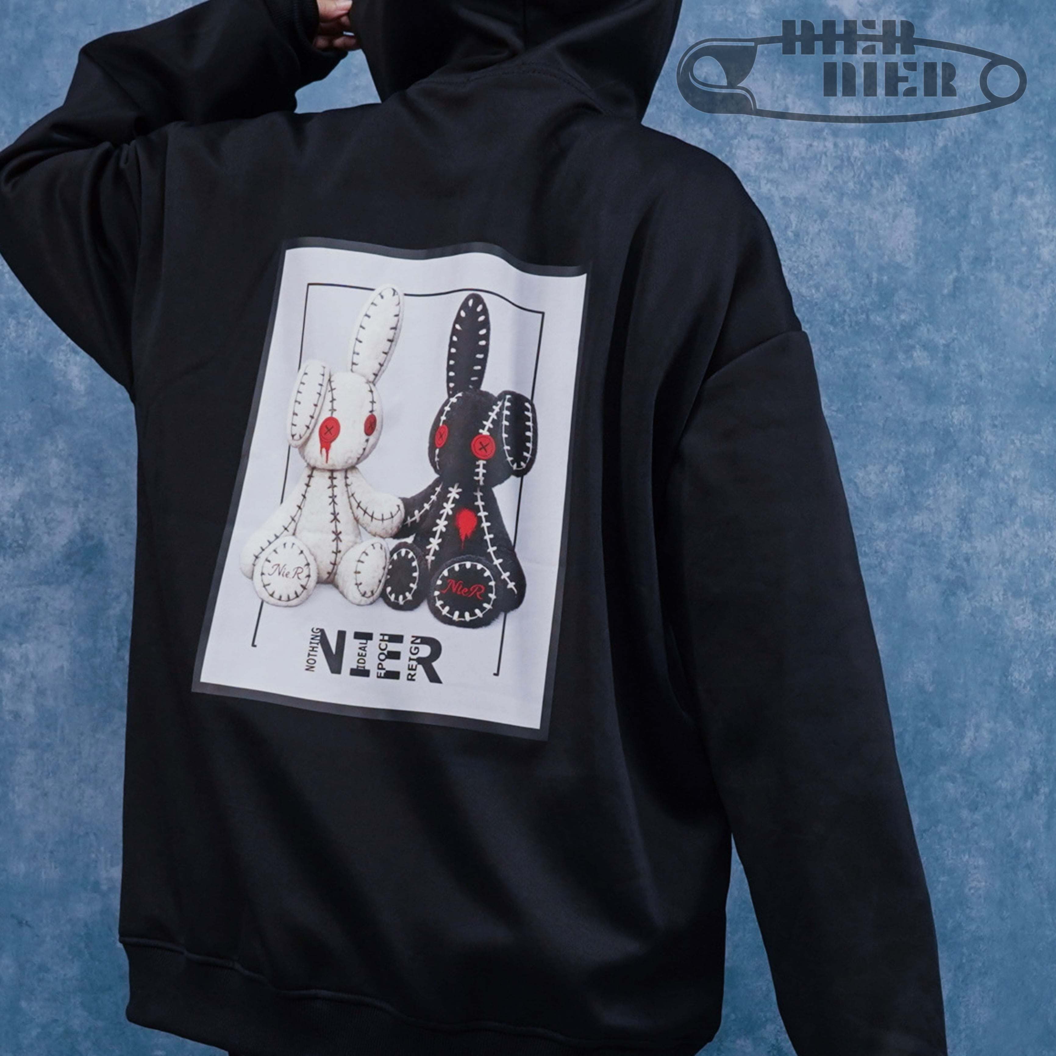 NIERの日☆目玉大特価》TWIN STITCH RABBIT ZIP PARKA | NIER CLOTHING