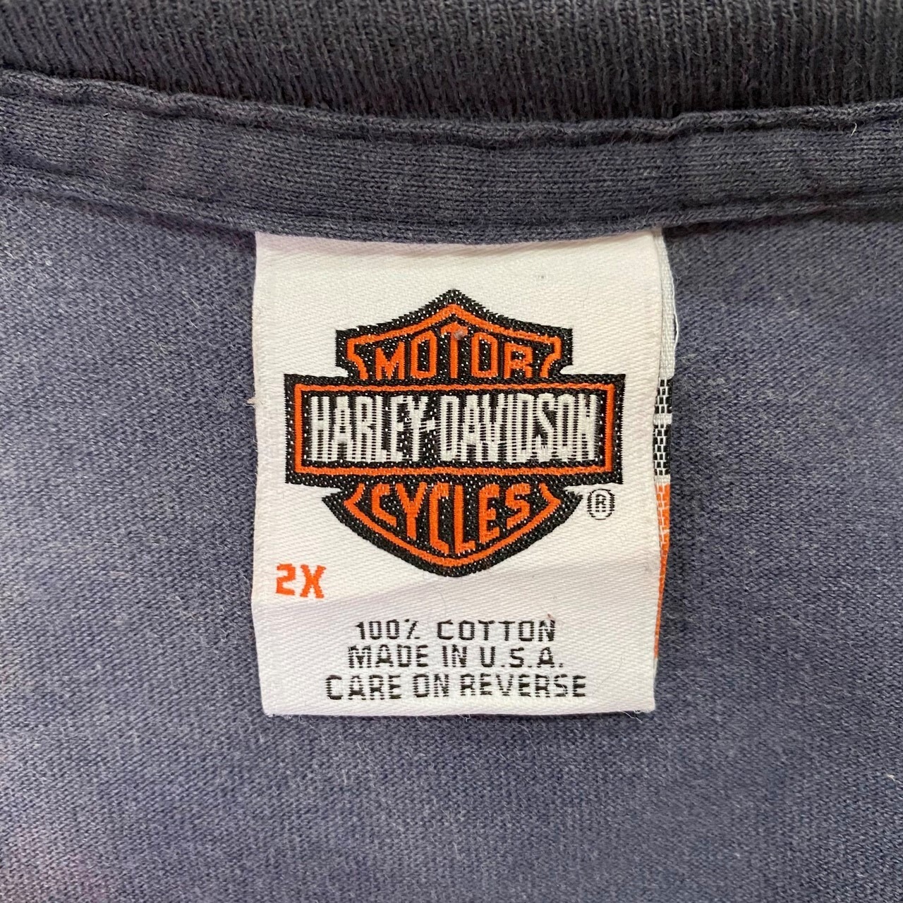 雰囲気系 ビッグサイズ 90年代 USA製 Harley-Davidson ハーレー 