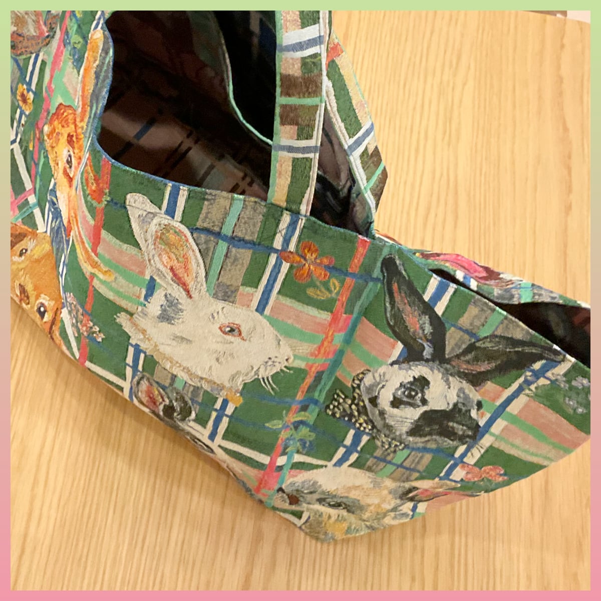 ナタリーレテ 大容量 レジカゴ 対応 ゴブラン マーケットバッグ トイ