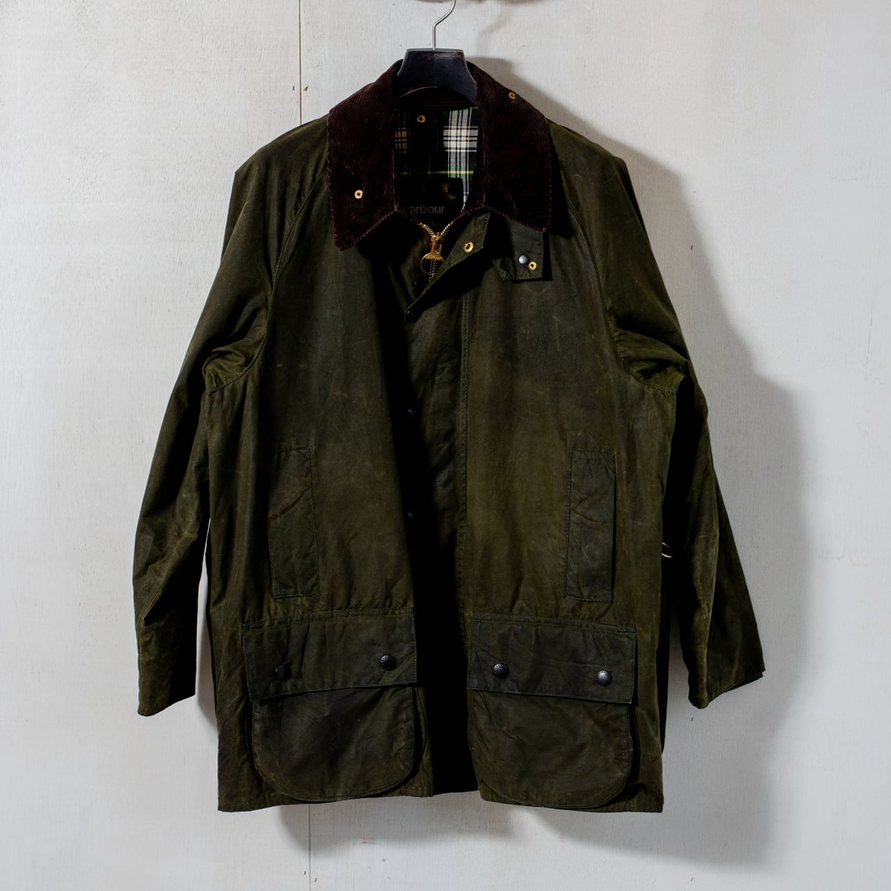 ヴィンテージBEAUFORT名品Britishwax-jacket market Vintage Barbour Beaufort Rust Brown Wax Jacket, L-XL – Midwest Trader