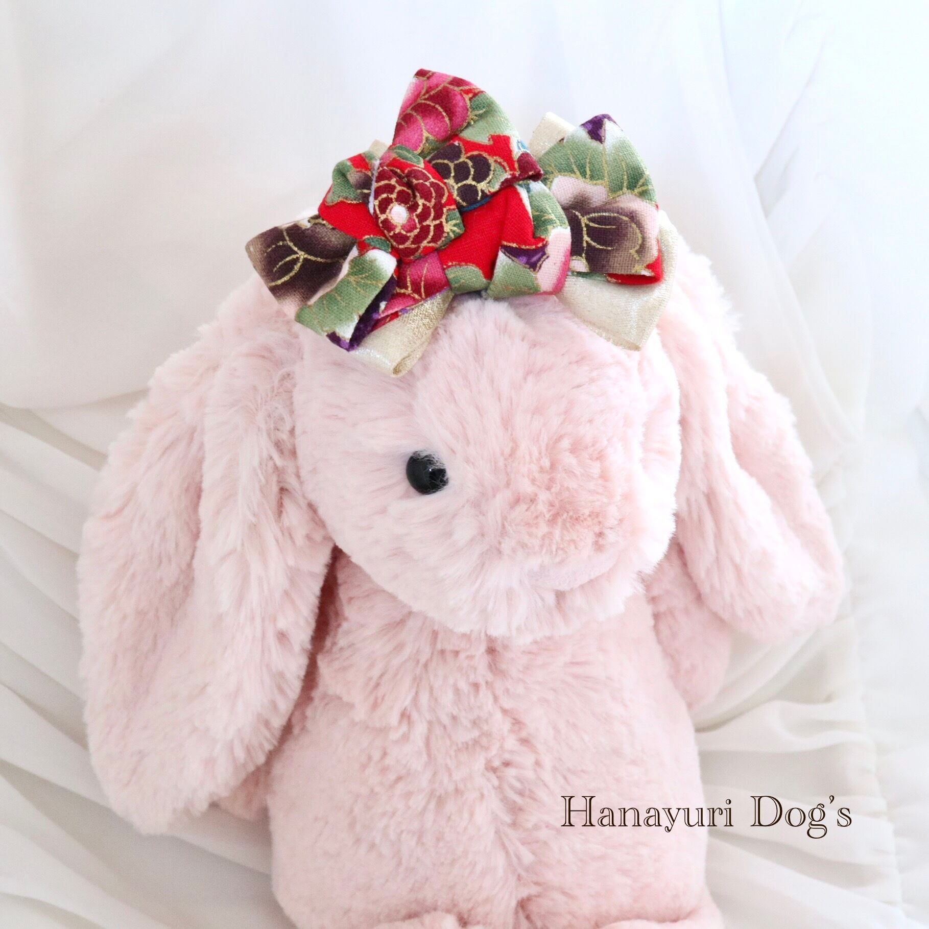 ふわふわ くまさん うさぎさん ベビーヘアクリップ ヘアピン ヘアゴム 1000000520_0.jpg