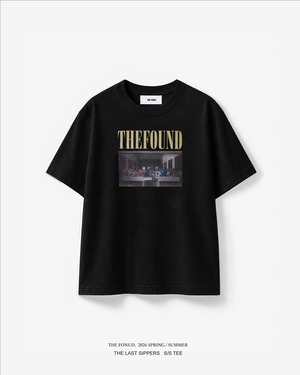 THE LAST SIPPERS S/S TEE  BLACK