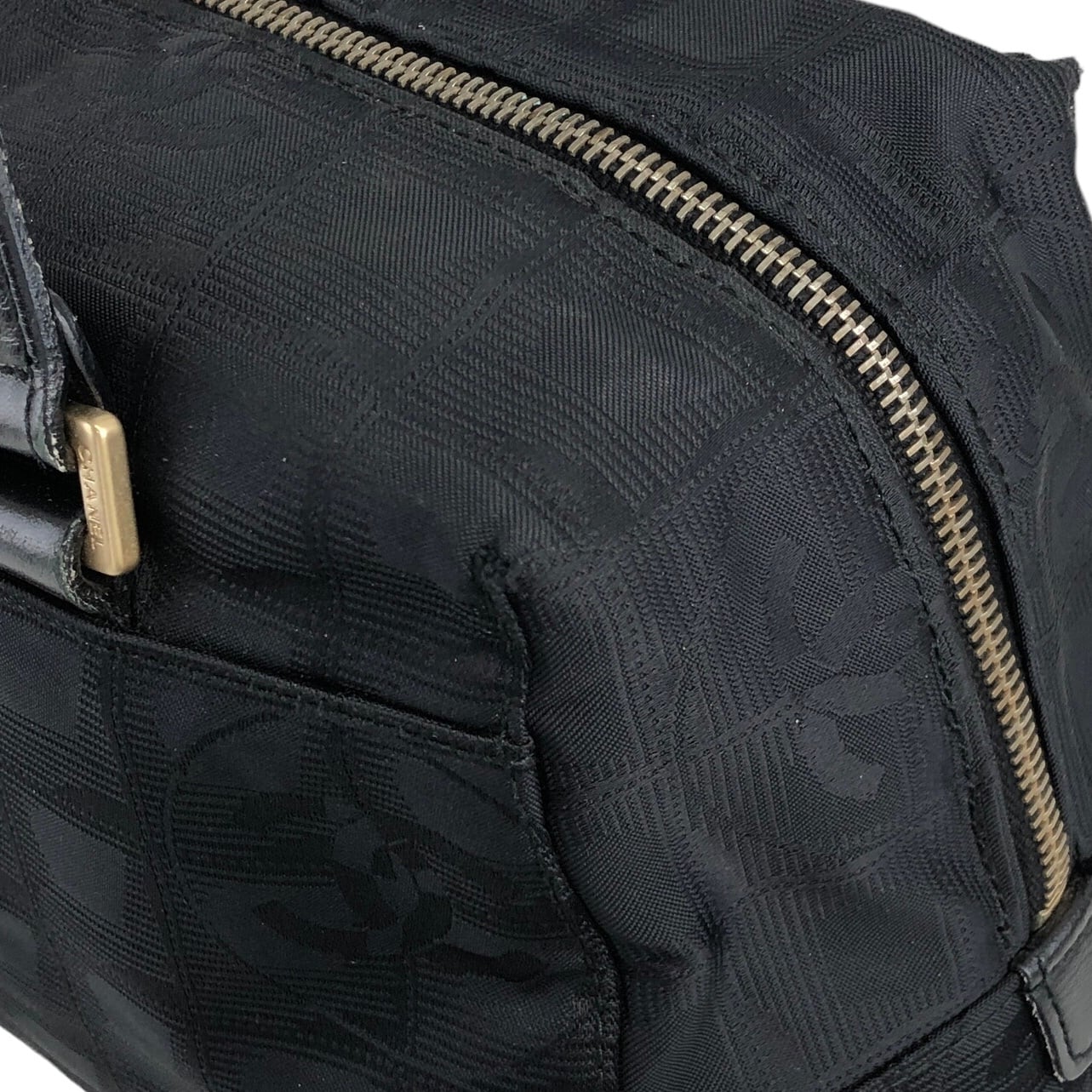 CHANEL シャネル ニュートラベルライン ハンドバッグ ブラック