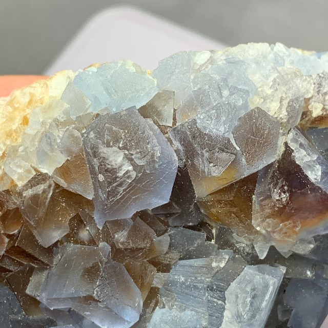 ビンガム産✩スカイブルーフローライト原石クラスター