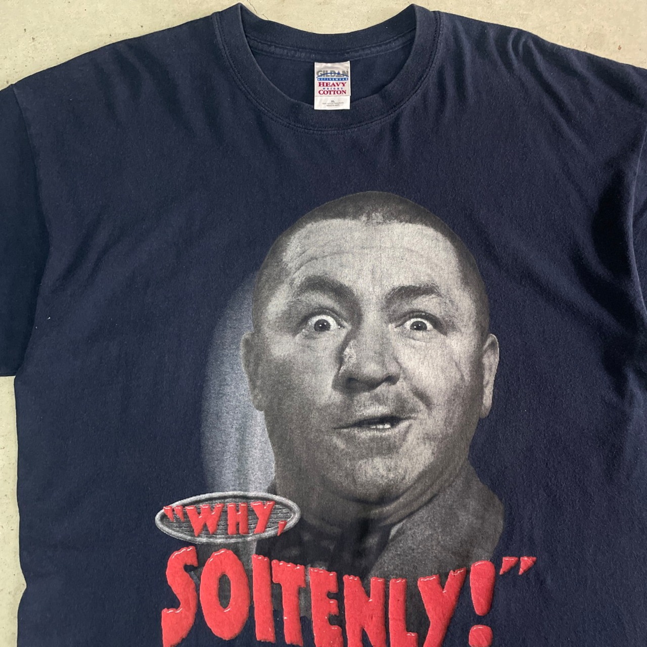 00年代 SOITENLY The Three Stooges プリントTシャツ メンズXL 古着 3 