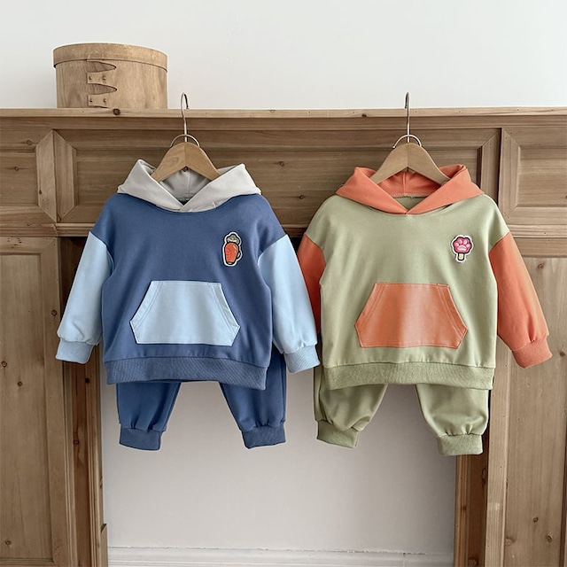 【BABY&KID】冬作ズートピア兎OR狐柄フーディーセット