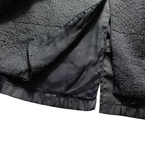 vintage PRADA black nylon trench coat