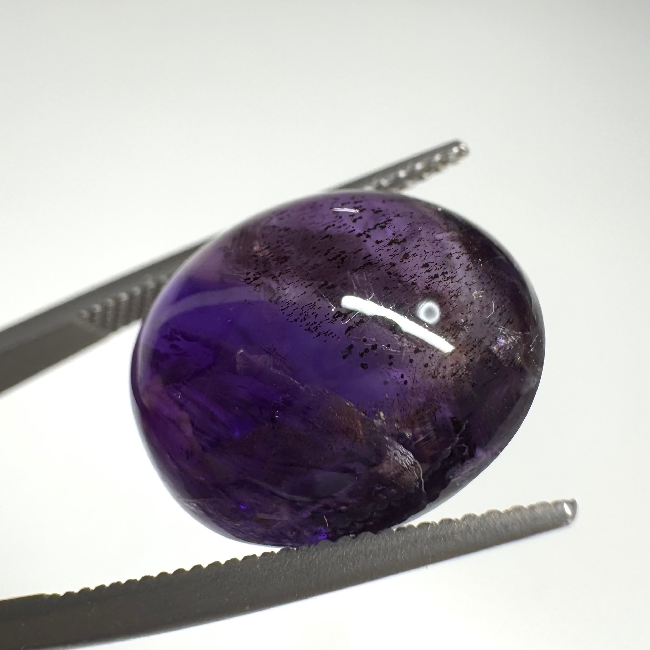 エレスチャルです。 アメシストエレスチャル 18.59ct 【zo5】 | Sirius Stone