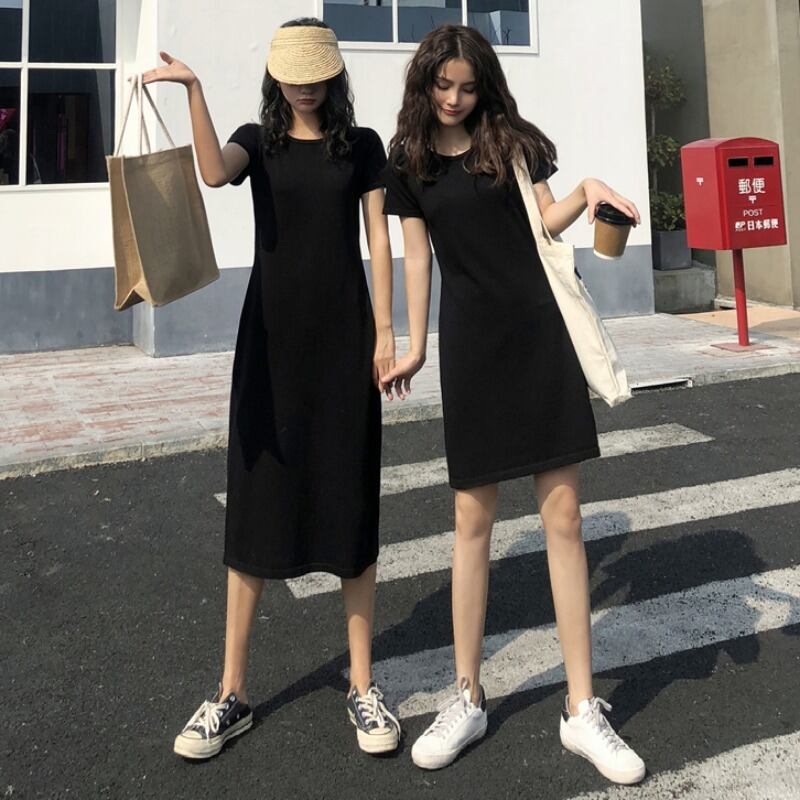 ドレス レディースサマー薄手ウェストTシャツ スカート 大人ガーリー スウィート キュート カジュアル 夏物 1号婦人53332481168