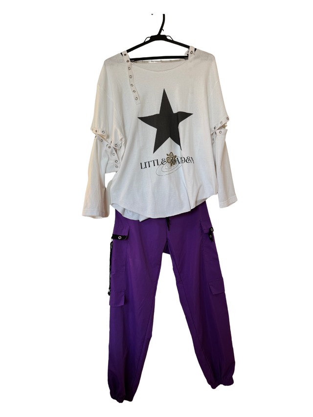 25SS カスタムTシャツ RockStar Tシャツ / ホワイト
