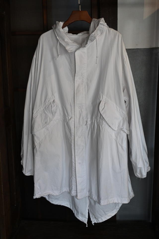 vintage us army snow camo parka  346
