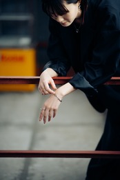 『想いの交差』 crossing chain bracelet