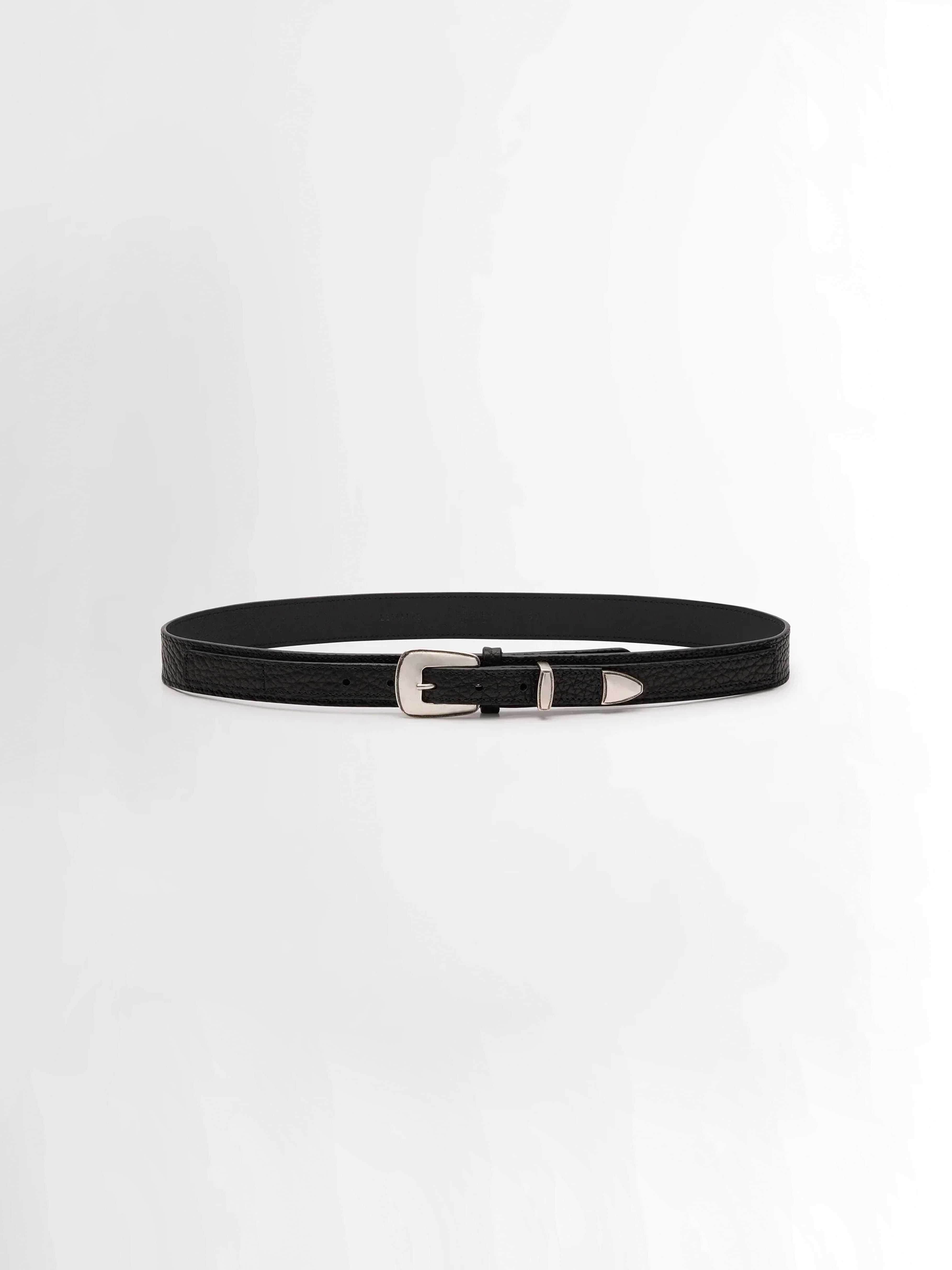 LEMAIRE MINIMAL WESTERN BELT BLACK AC1181 LL139 | BEST PACKING STORE