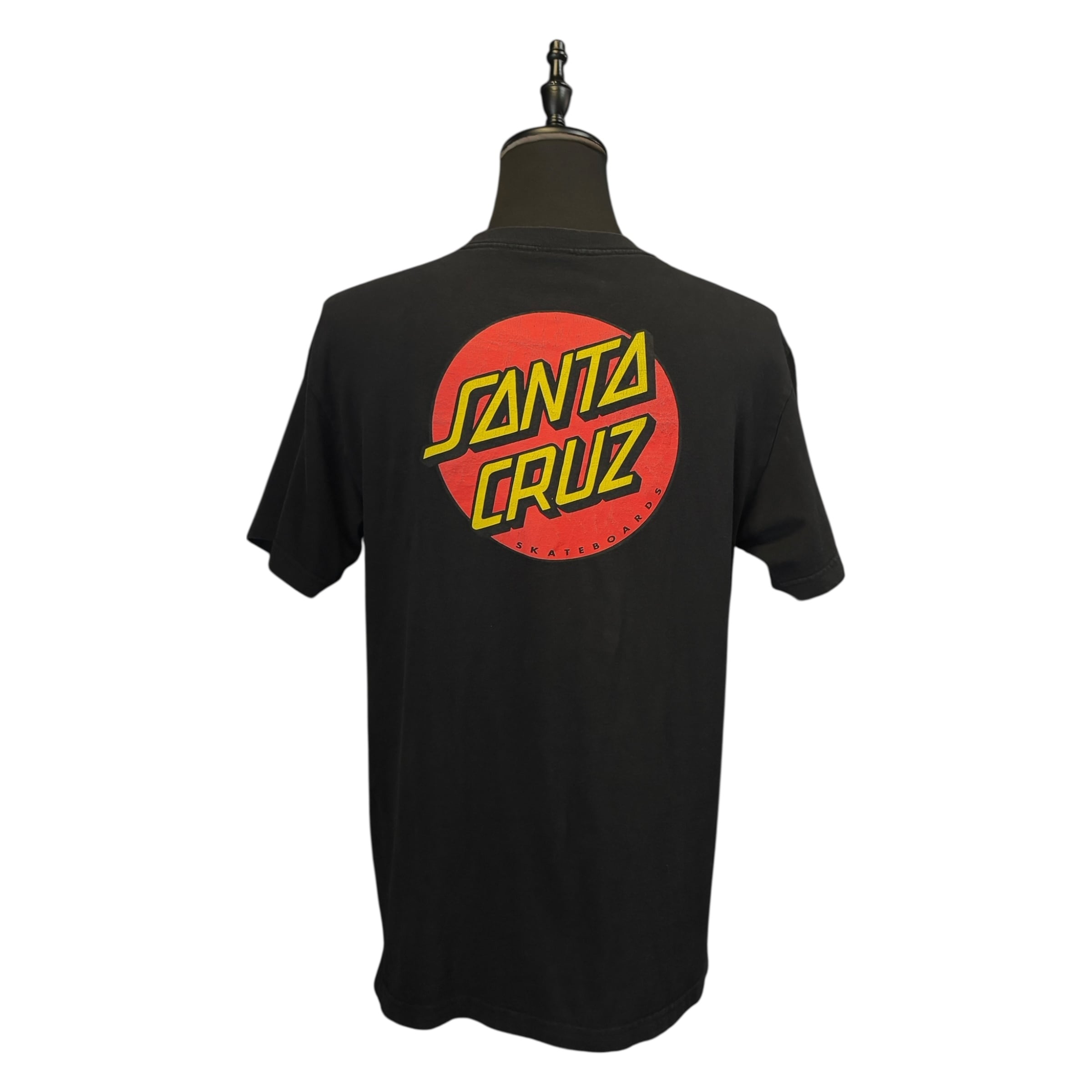 SANTA CRUZ ロゴ ビンテージTシャツ SANTA CRUZ】サンタクルーズ ドットロゴバックプリント Vintage T