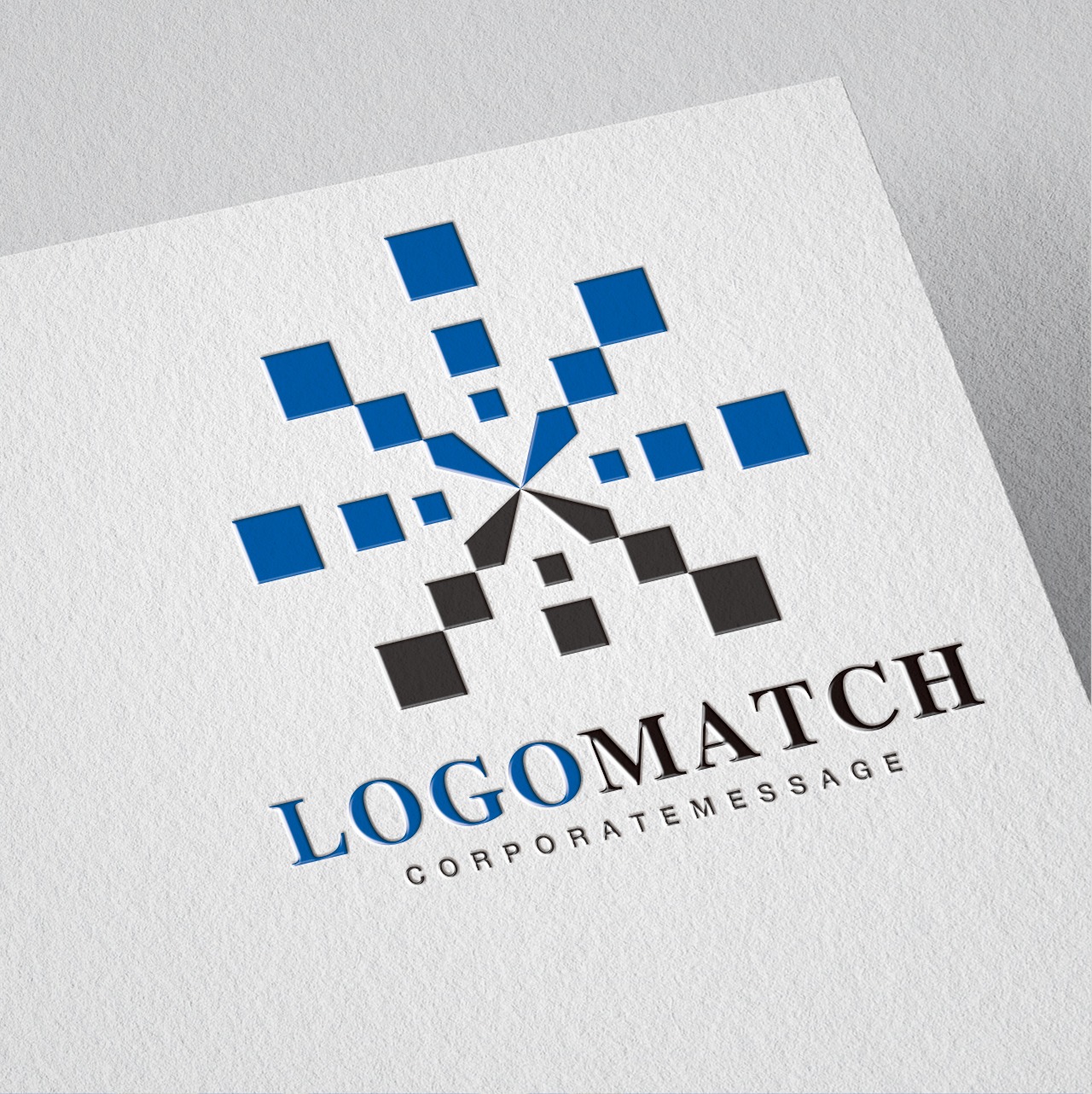 拡散する光のロゴ