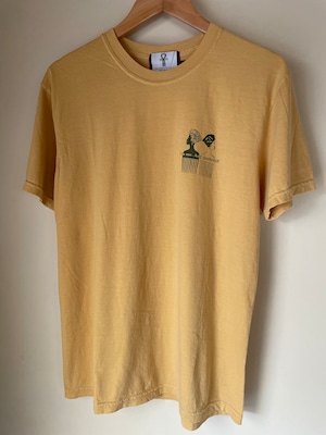 afro comb T-shirt（yellow,green,natural）