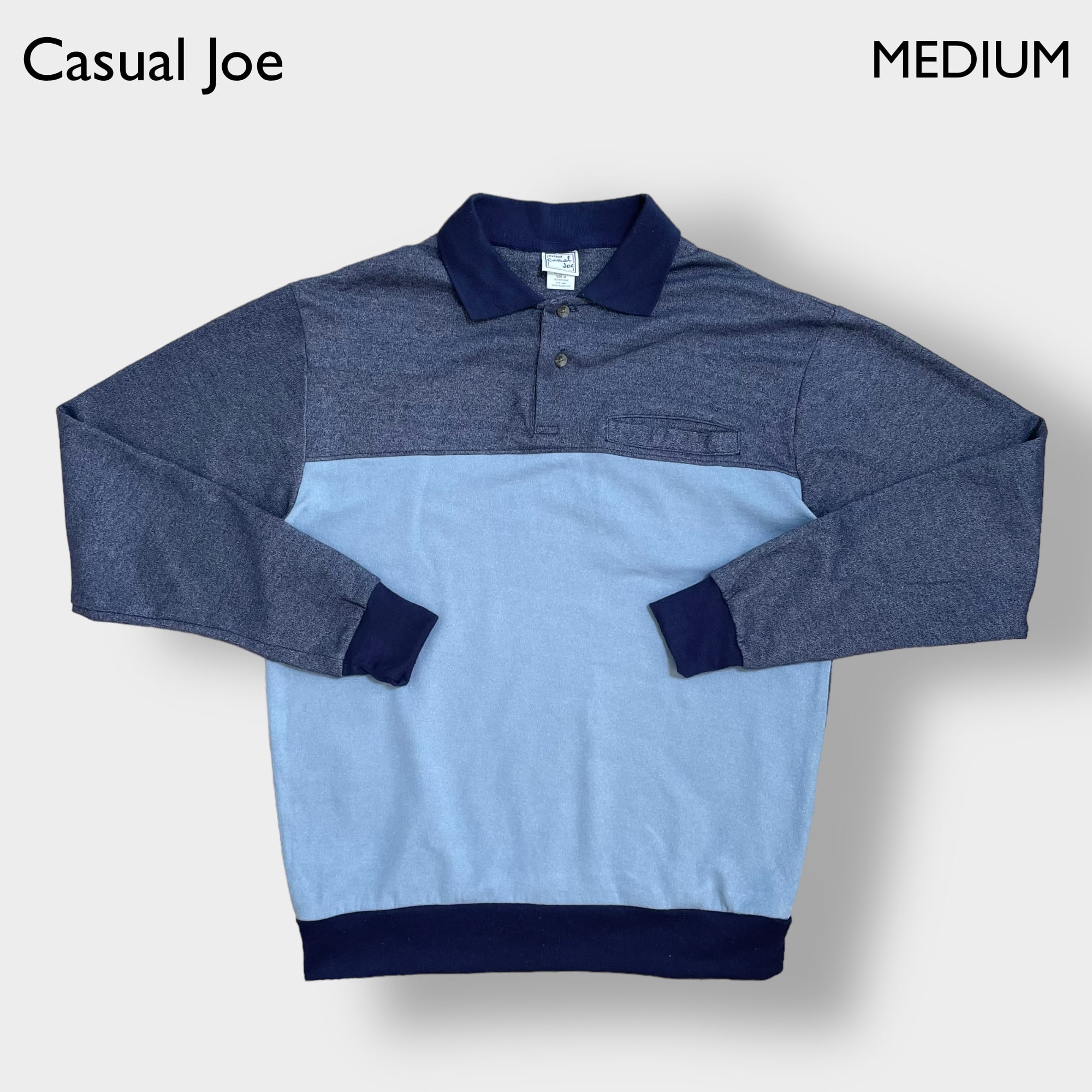 Habnd Casual Joe ハーフボタン スウェットシャツ プルオーバー 長袖