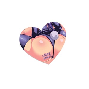 LOVER NIGHT　MEGANE - LEWD HEART STICKER