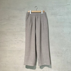 【evam eva】wool wide pants/E253T224