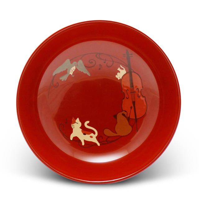 手塩皿 命のアンサンブル 作品2(41)皿立て付