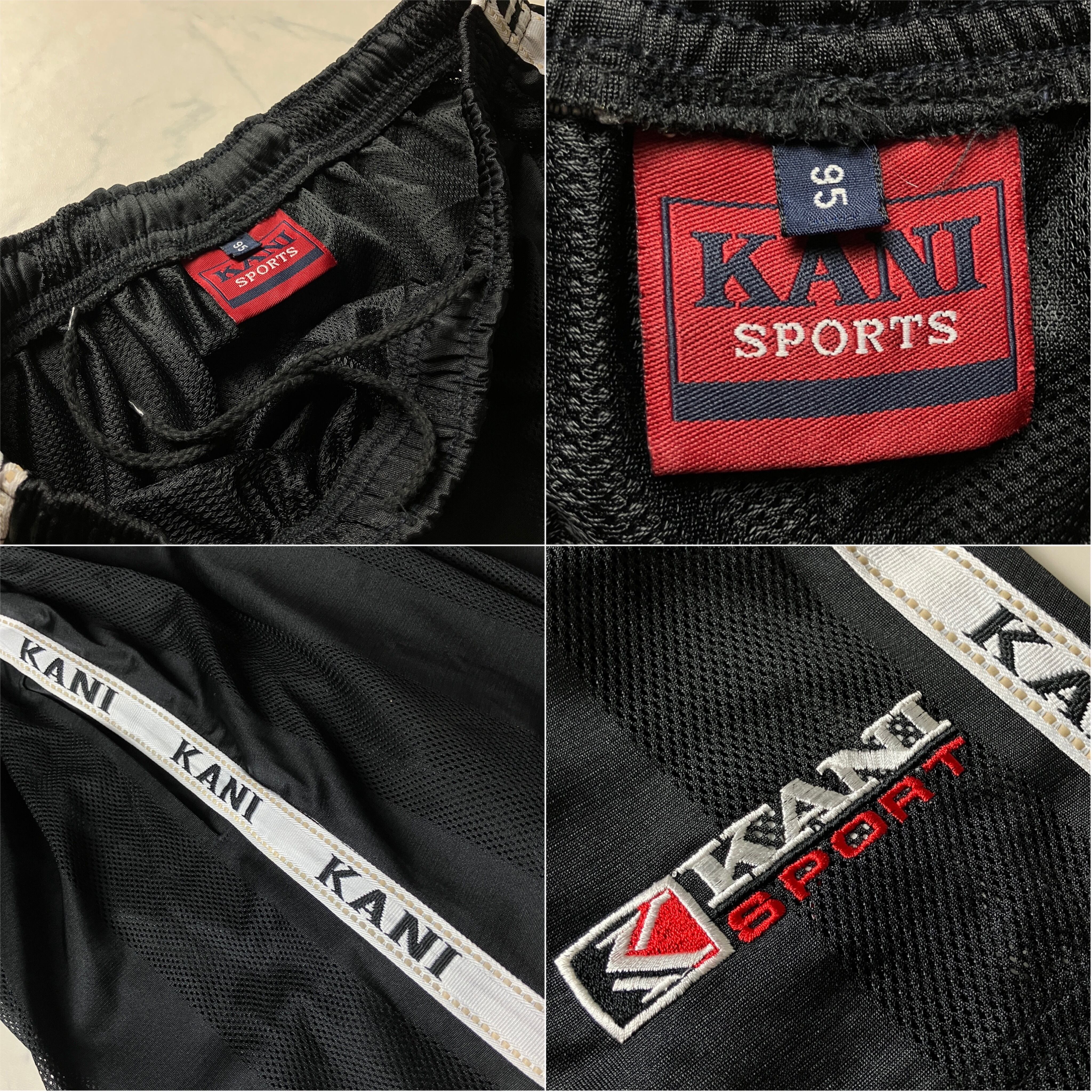 90s~ カールカナイ KANI SPORTS メッシュ セットアップ-