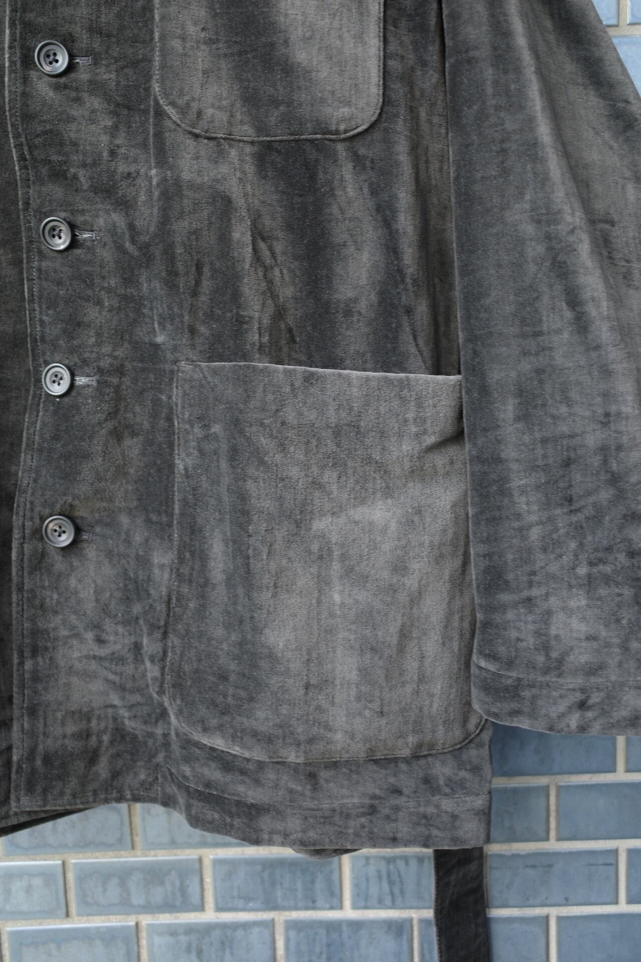 ensou. Smoking Coverallベルベット カバーオール ensou. Smoking Coverall | Gallery KARIOCA
