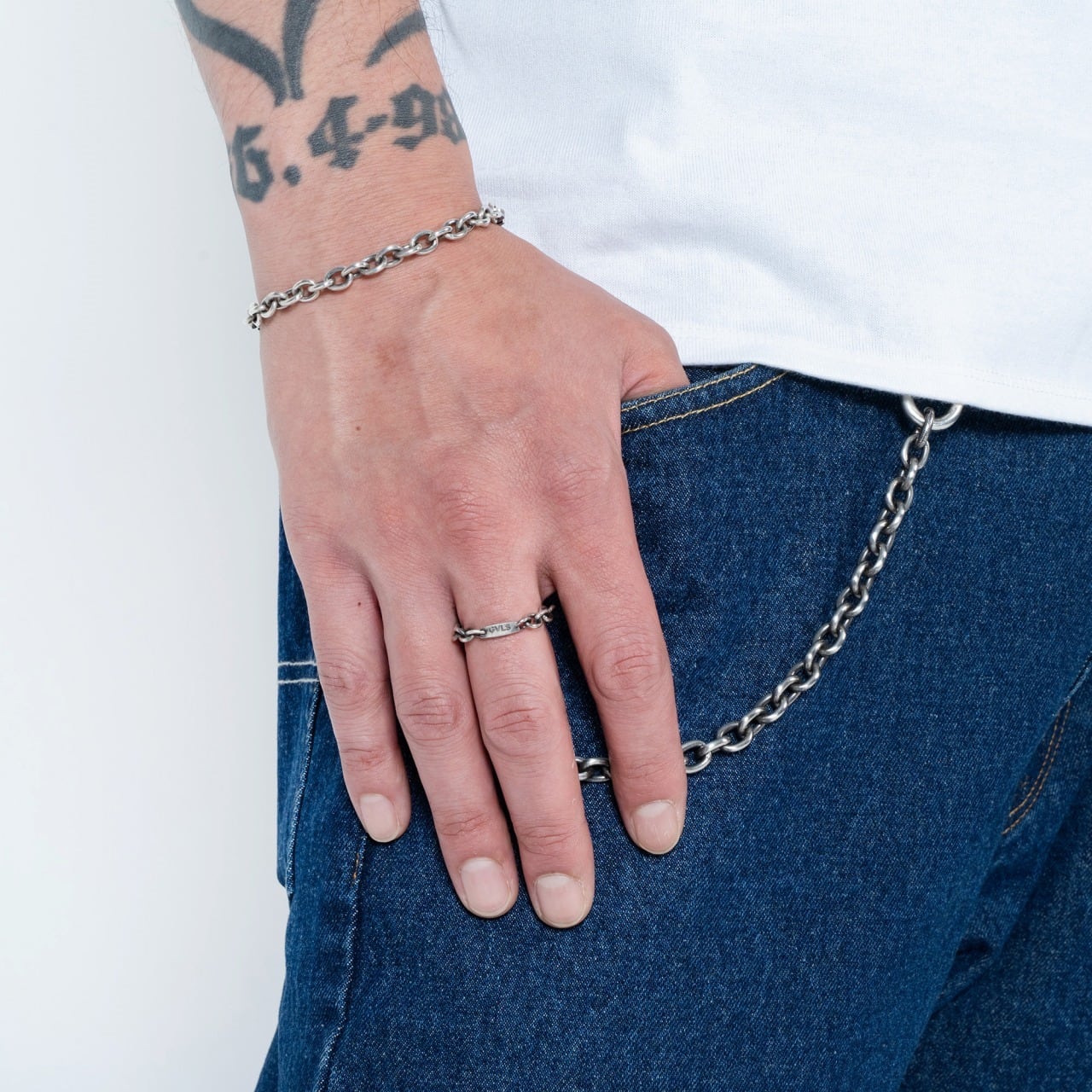 GAVIAL : brass wallet chain | Gusset