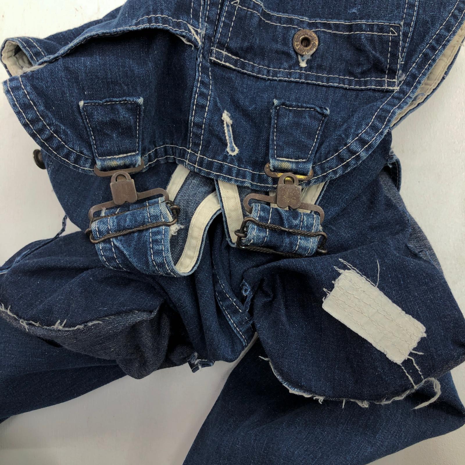 CARHARTT カーハート 40- 50年代 デニム オーバーオール OVERALL 刺繍