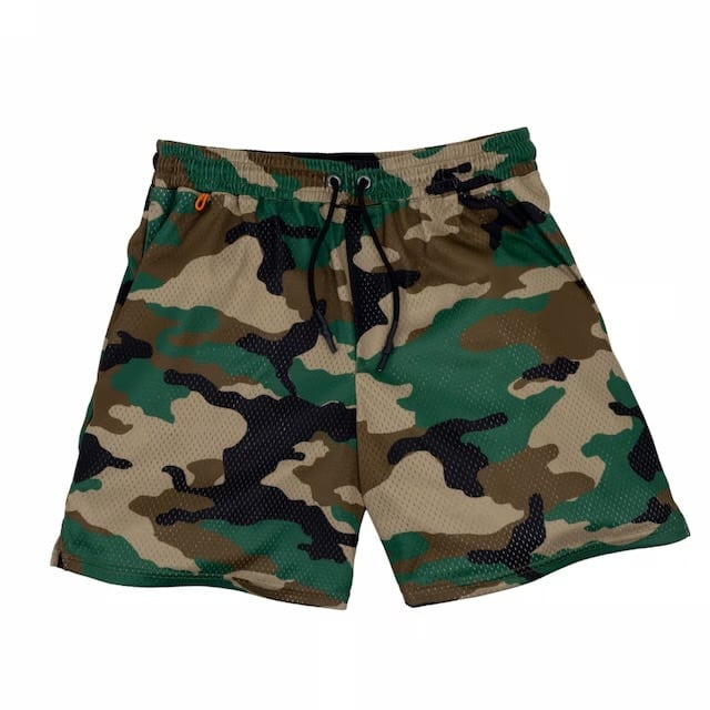 ジェネラルリサーチ デジタル迷彩 メッシュショーツ 97春夏 激レア INTERBREED : Airy Training Mesh Shorts | FULLSPEC.