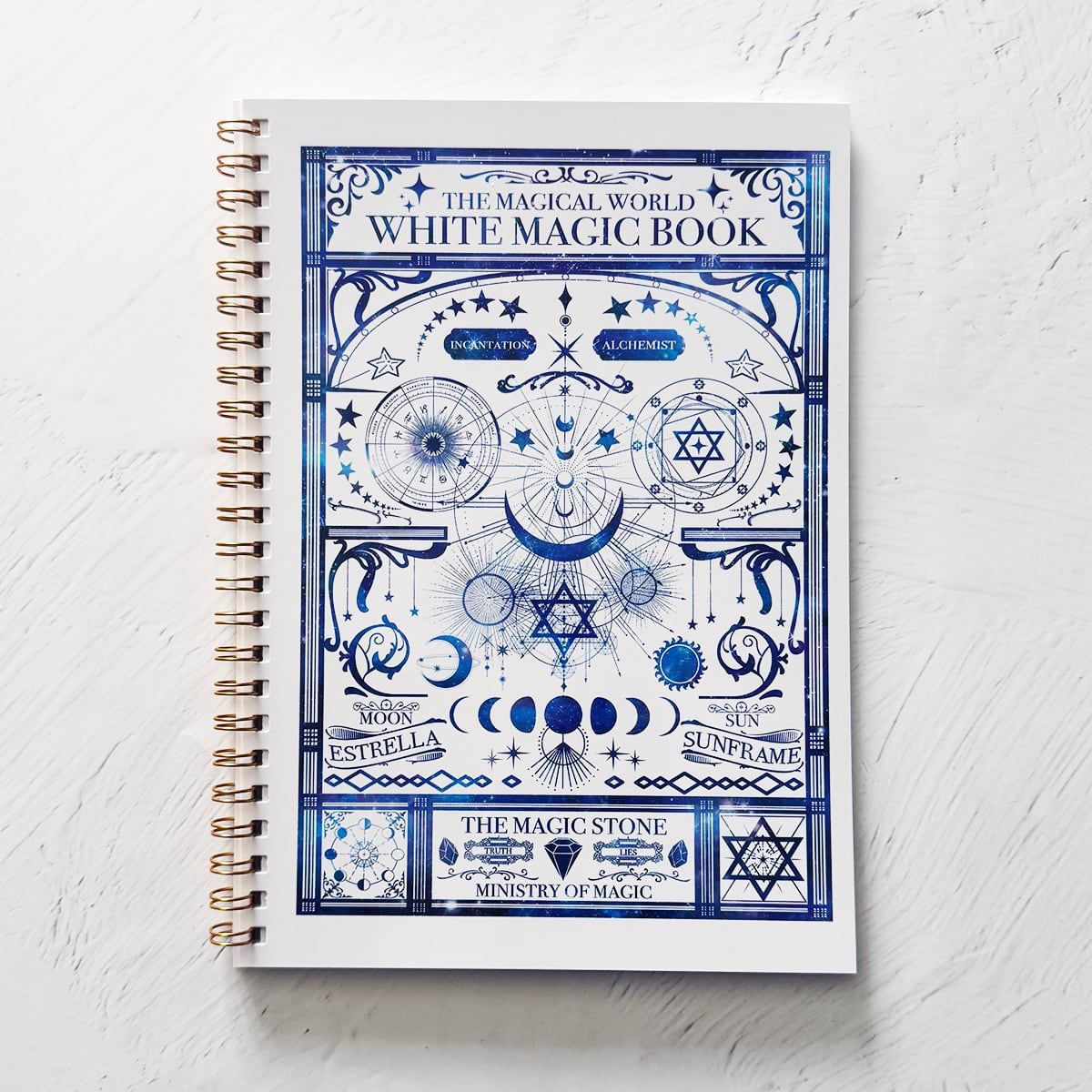 ノート・手帳】魔法の本のようなノート 架空の魔導書