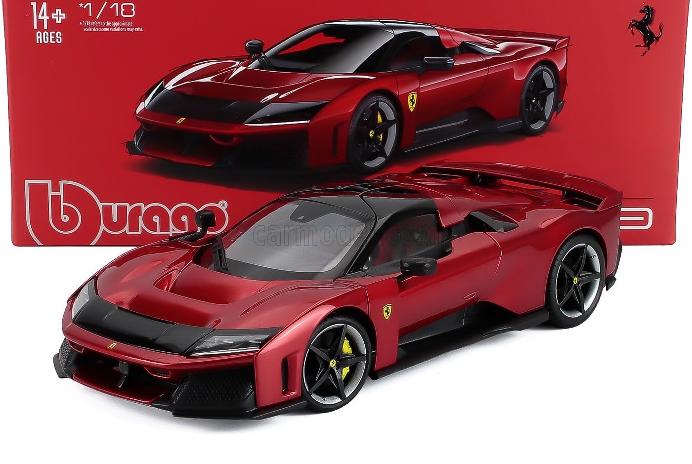 フェラーリF80 1/18 ミニカー　Ferrari Bburago ブラーゴ フェラーリF80 1/18 ミニカー Ferrari Bburago ブラーゴ - メルカリ