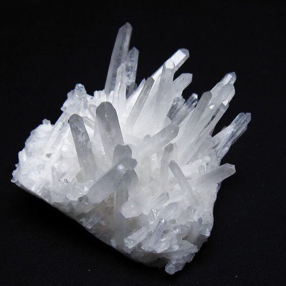 水晶 クラスター 四川省産 水晶 原石 一点物 172-2966