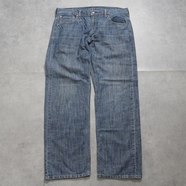 リーバイス569 Levis W34 ブルーデニム 青 ヒゲ 古着 16567