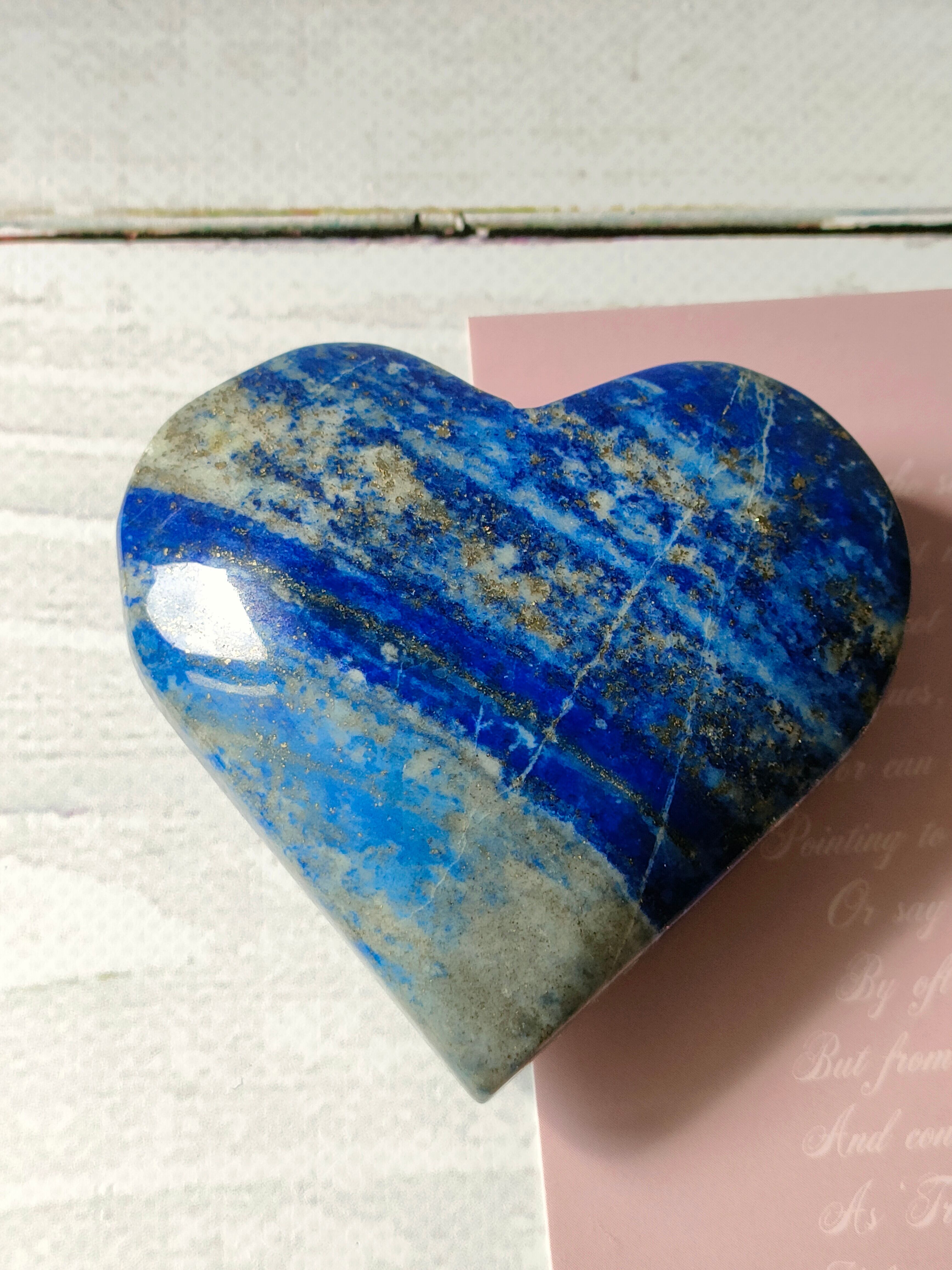 ラピスラズリ ハート