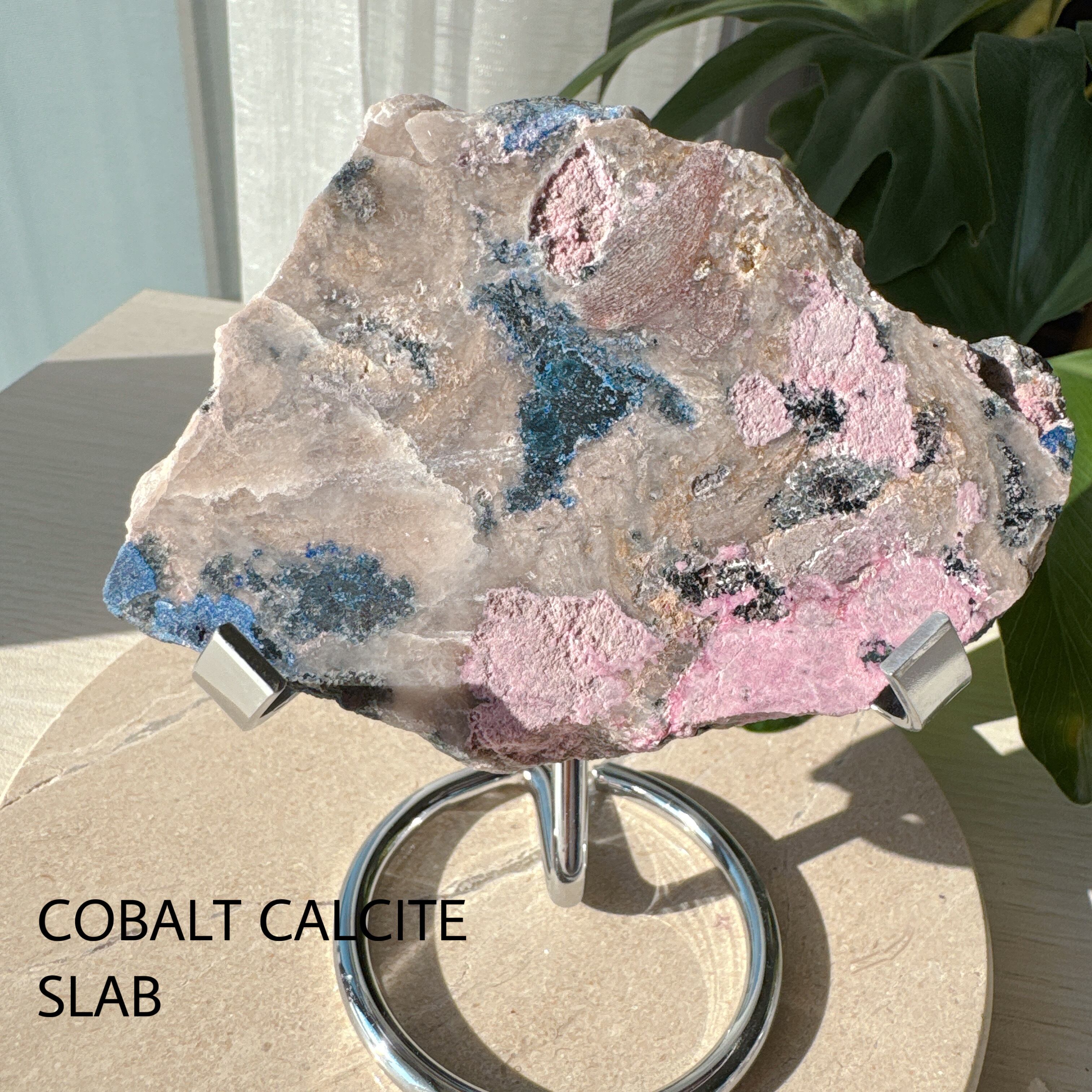 コバルトカルサイト スラブ プレート 天然石