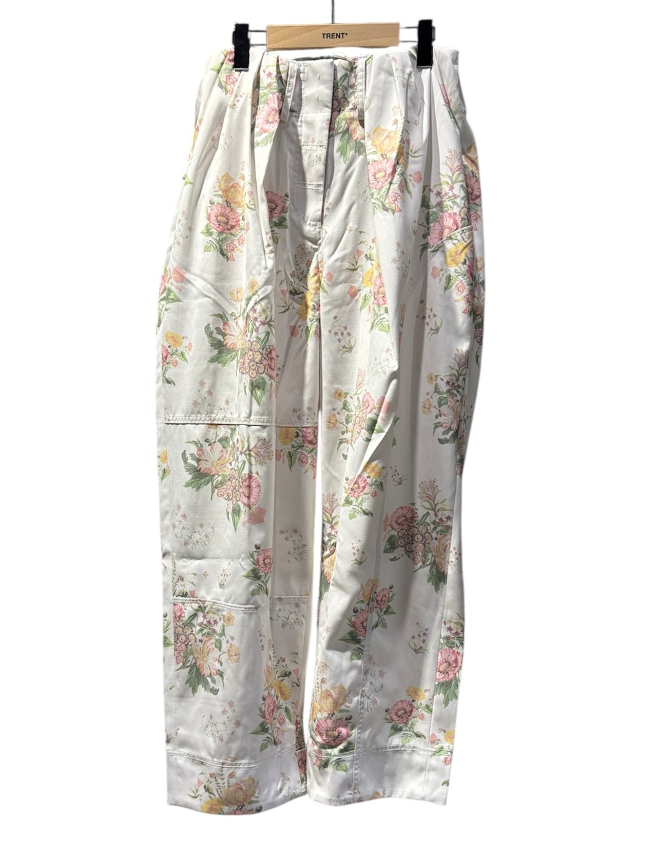【26SS】OPEN YY オープン ワイワイ / FLORAL FULL GATHER PANTS - 1