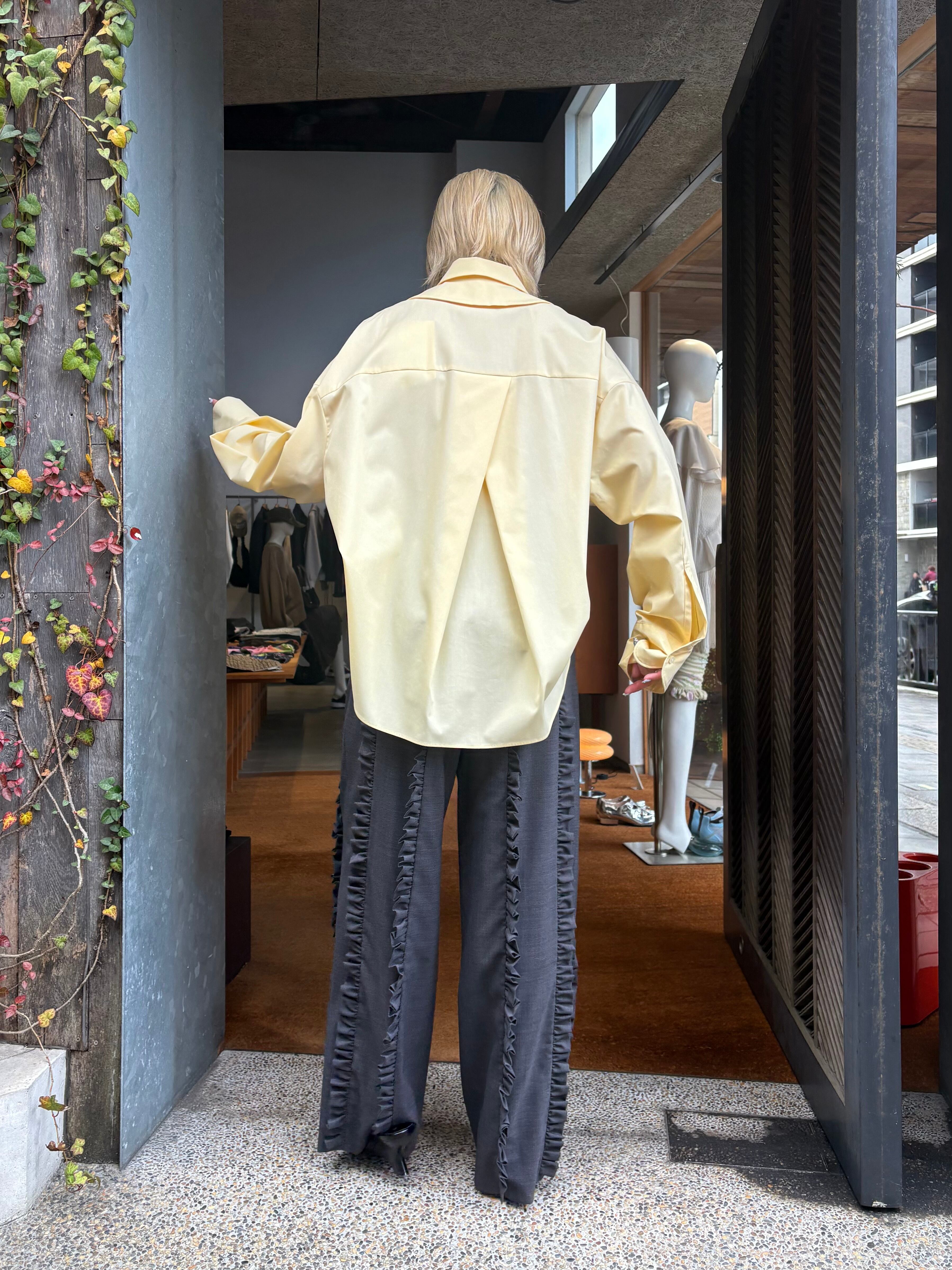 26SS】ENFOLD エンフォルド / フリルパンツ / FRILL TROUSERS | TRENT