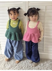 カラー / COLOR / ハグベスト / 韓国子供服 / キッズ / 26winter〖取寄〗*5~11号*