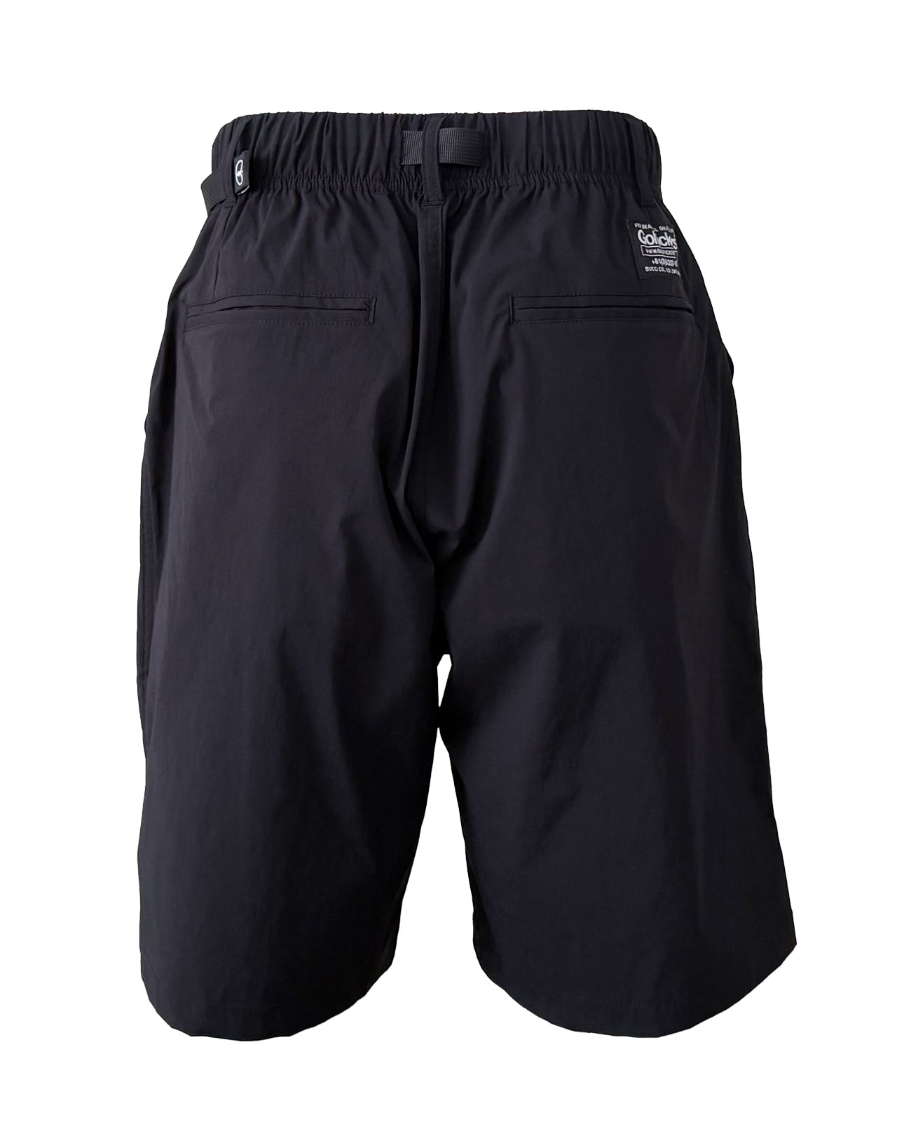 HOLE 698] ストレッチ・ショーツ -Black- | Golfickers