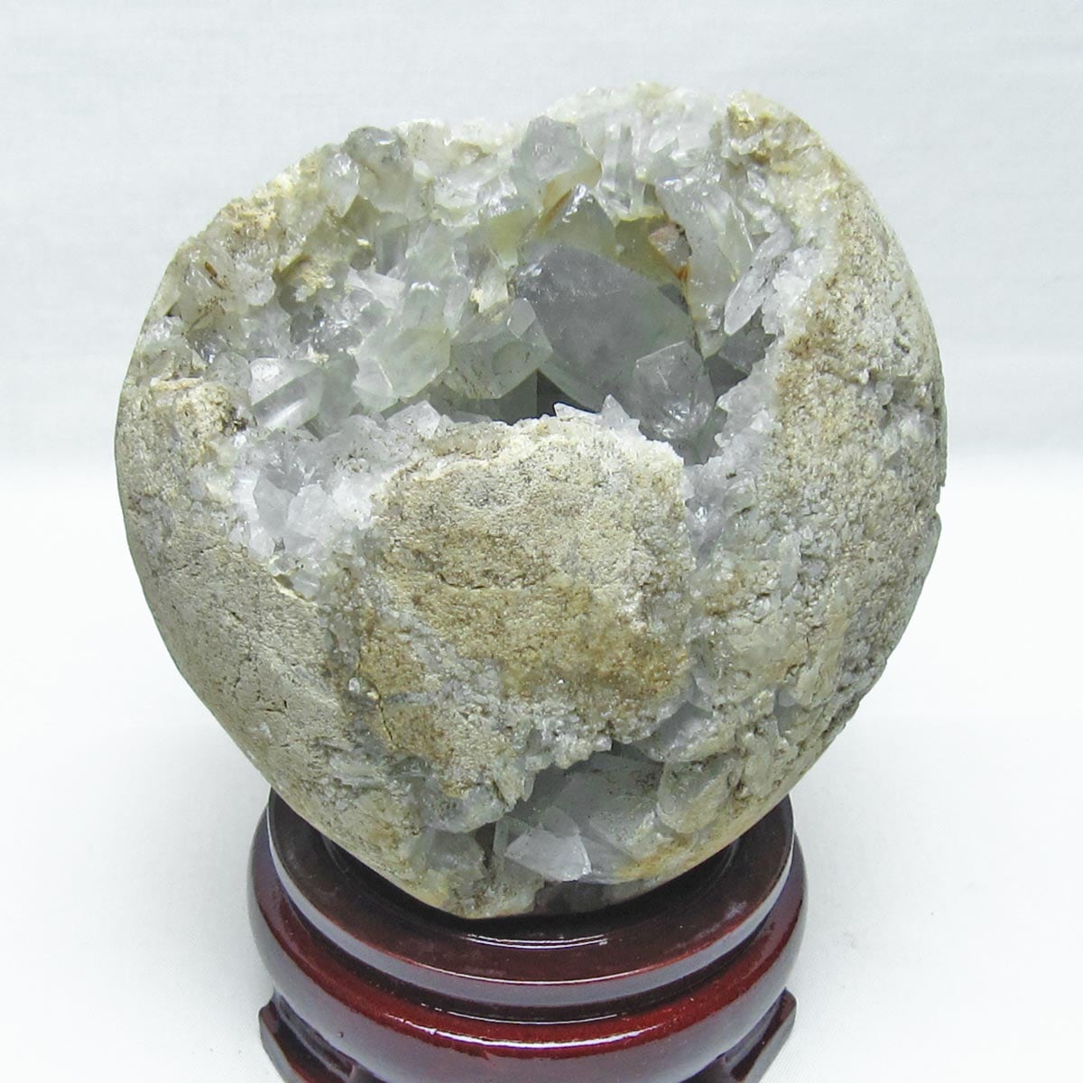 1.9Kg セレスタイト 原石 天青石 一点物 台座付属 181-4850 | 天然石