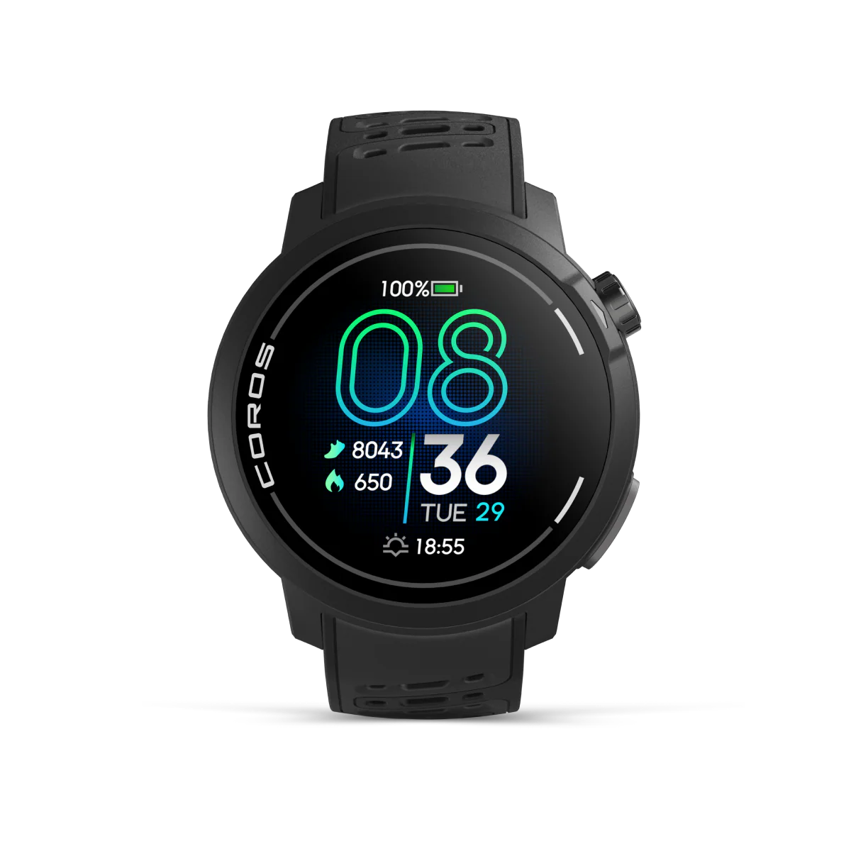 COROS / PACE Pro（Black） | 道がまっすぐ